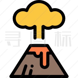 火山图标