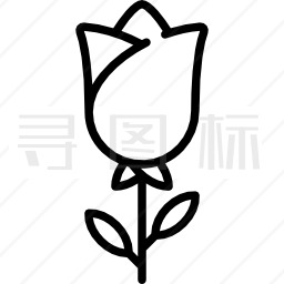 玫瑰的花图标