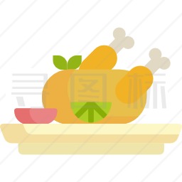 鸡肉图标