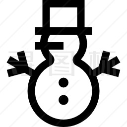 雪人图标