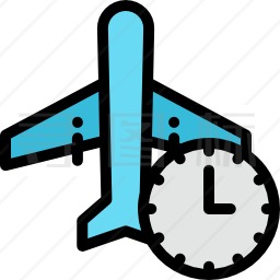 飞行时间图标