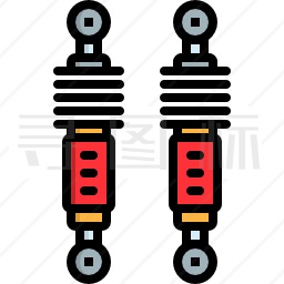 减震器图标