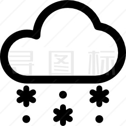 下雪图标