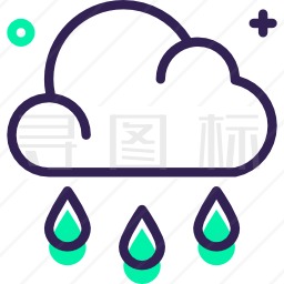 雨图标