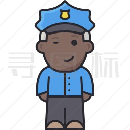 警官图标