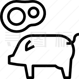 猪肉图标