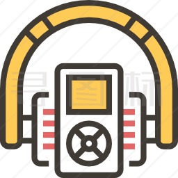 MP3播放器图标