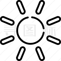 太阳图标