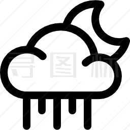 雨图标