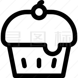 纸杯蛋糕图标