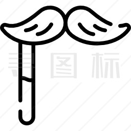 小胡子图标