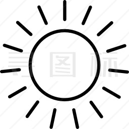 太阳图标