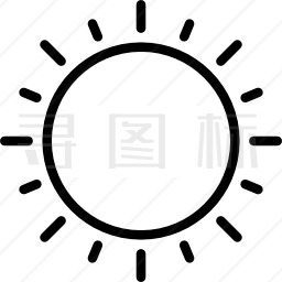 太阳图标