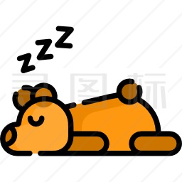 冬眠图标