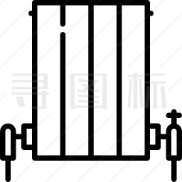 暖气片图标