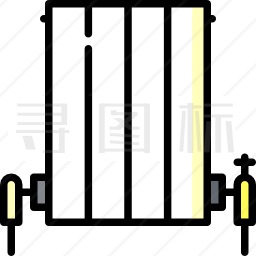 暖气片图标