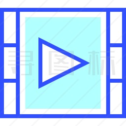 视频播放器图标