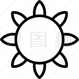 太阳图标