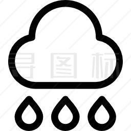 雨图标