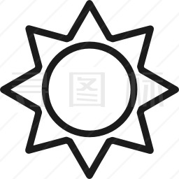 太阳图标