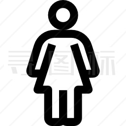 女孩图标