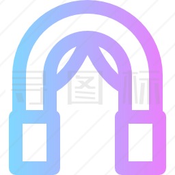 婚礼拱门图标