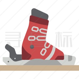 滑雪靴图标