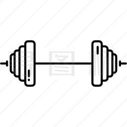 哑铃图标