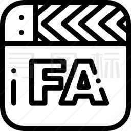 FA标志图标