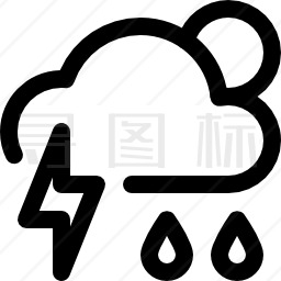 暴风雨图标