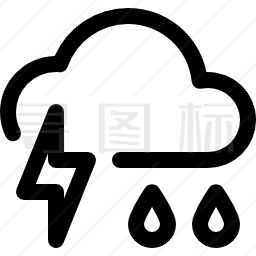 暴风雨图标