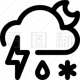 暴风雨图标