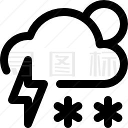 暴风雨图标