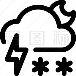 暴风雨图标