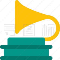 留声机图标