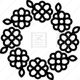 花冠图标