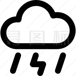 暴风雨图标