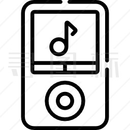 MP3播放器图标