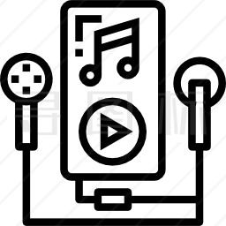 MP3播放器图标