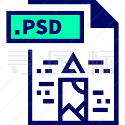 PSD图标