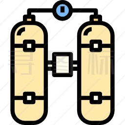 氧气罐图标