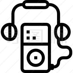 MP3播放器图标