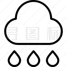 雨图标