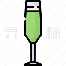 香槟酒杯图标