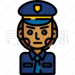 女警察图标