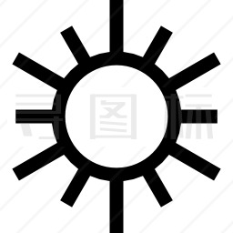 太阳图标