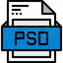 PSD图标