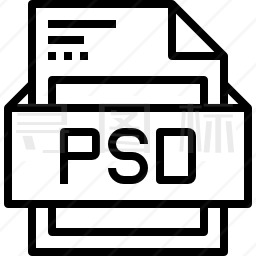 PSD图标