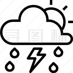 暴风雨图标