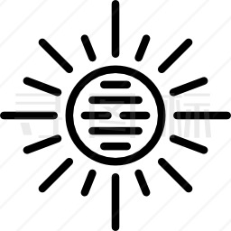 太阳图标